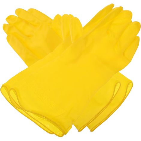 Gants de cuisine en PVC épais, lot de 2 paires, taille L (1/5)