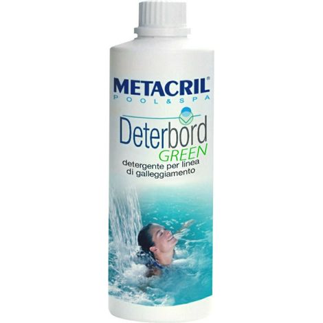 Deterbord Green 1 L Detergente e sgrassante per spa e piscina Metacril 511 01001