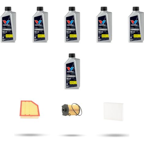 Kit tagliando 3 FILTRI e 6L OLIO compatibile con Volvo XC90 II 2.0 T8 Hybrid 223kw Dal 2018 (1/5)