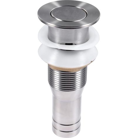Bouchon Évier Acier Inoxydable Bouchon De Vidange à Bascule Égouttoir à (1/5)