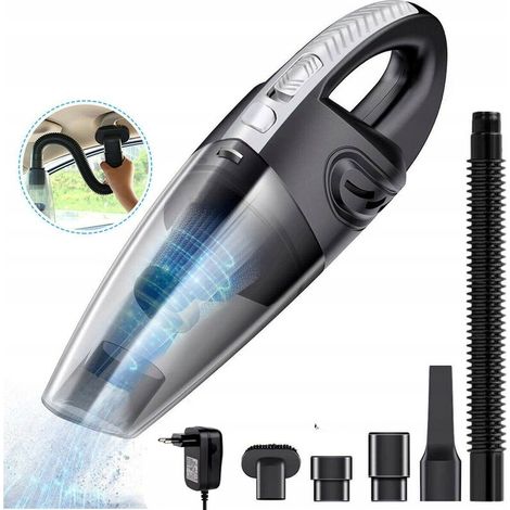 Potente aspiradora inalámbrica para coche, 120 W, 4000 Pa.