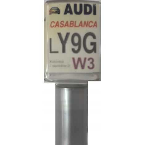 Peinture de retouche pour rayures Audi LY9G W3 Casablanca, 10 ml ARA (1/5)