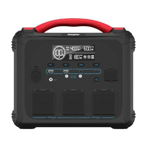 Energizer PPS1100W2F Stazione di Alimentazione Portatile 1102.5 Wh 1200 W Pure Sine Wave colore Nero