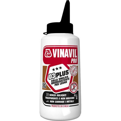 1PZ COLLA VINILICA 'VINAVIL PRO D3 PLUS' gr. 750