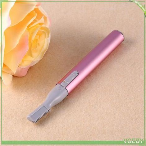 Rasoir électrique - FAFEICY - Portable - Multifonction Visage & Corps - Sans fil (pile AAA) - Rose (1/4)