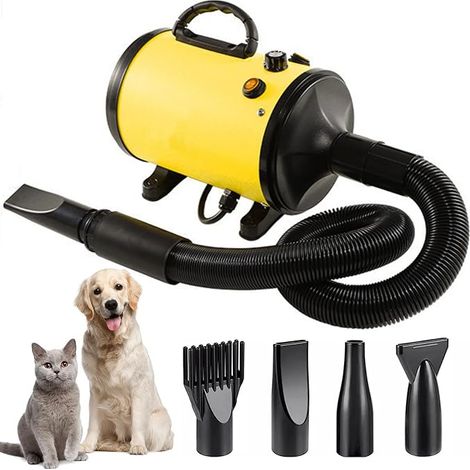 Pet Dryer 4 Nozzles Yellow (1/4)