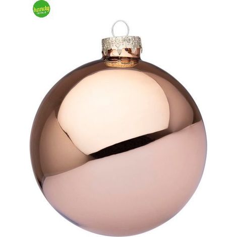 Sfera di vetro bellini Bizzotto lucido Ø10 cm