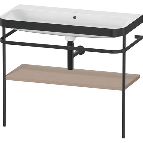 Duravit Happy D.2 Plus c-bonded Set avec console métallique,