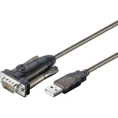 Goobay série Câble adaptateur [1x USB-A mâle - 1x SUB-D mâle 9 pôles] 95435 1.50 m Q051283 (1/4)