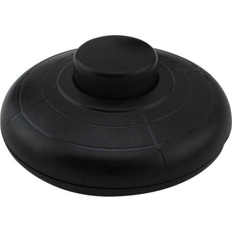 Interruptor de pie 6A negro GSC 1100364 (1/2)