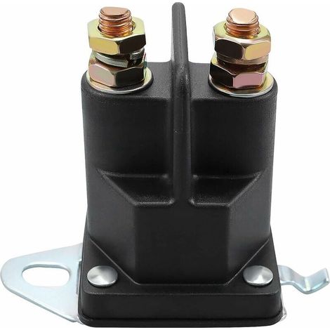 Relais De Solénoïde De Démarreur 12v 4 Broches Contacteur 12 Volts 762-1261-211-51, Convient Pour Tondeuse À Gazon, Motoneige, Voiturette De Golf Et Tracteur De Pelouse, Etc