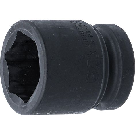 Llaves de vaso impacto hexagonal  entrada 25 mm (1")  38 mm (1/3)