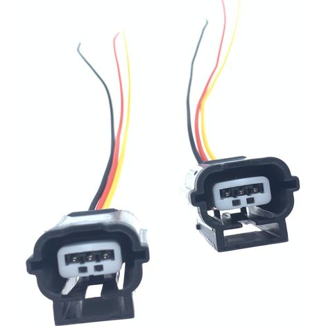 Connecteur de faisceau de capteur de position de vilebrequin/arbre à cames compatible avec Nissan Tiida, Sylphy, Livina et Qashqai (1/5)