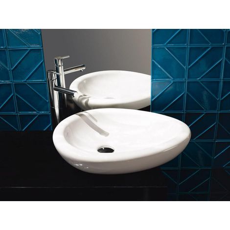 VALADARES 39357002C EGG Lavabo Encimera Blanco - ref: 39357002C