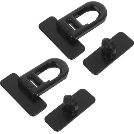 Uonlytech Lot de 2 verrous de réfrigérateur, loquet de sécurité (1/5)