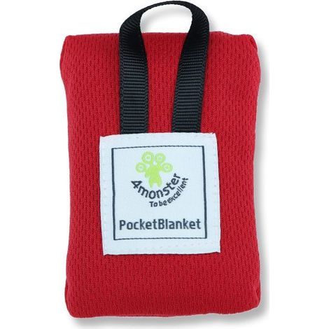 Tapis de plage pliable et léger, ultra-fin, format de poche, résistant à l'humidité, pour les pique-niques, rouge (1/5)