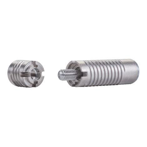 Lamello – Boite de 20 liaisons invis MX2 boulon 14 mm – Filetage métrique pas standard – Assemblage démontable à l’infini – 6012300 (1/4)