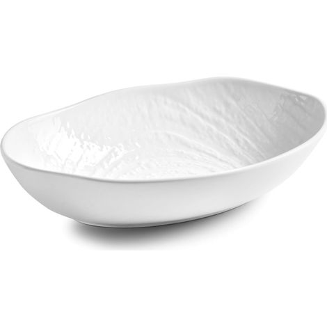 Fade Wall Ovale Fondo 26 x 16 x 6 Cm Bianco