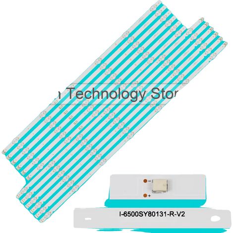 Striscia LED, lunga 1310 mm, 13 LED per striscia, tensione 3V, certificata CE, compatibile con diversi modelli (1/5)