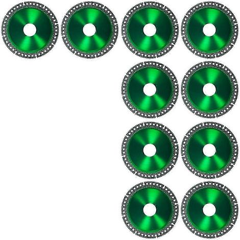 Disque indestructible 4 pouces, disque indestructible pour meuleuses d'angle 7/8 pouce (modèle 125), paquet de 10 CuNEW (1/5)
