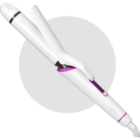 32mm Fer à Boucler avec Baril Long en Céramique, Chauffage Rapide jusqu'à 200℃ avec Affichage Numérique, 5 Températures Réglables, Arrêt Automatique au Bout de 60 Minutes (1/5)