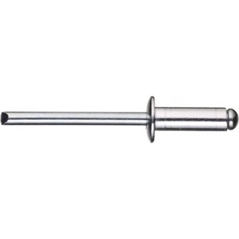 Boite de 500 rivets aluminium 3x8mm