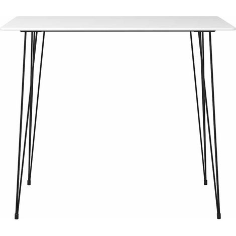 Maison Exclusive - Tavolo da Bar Bianco 120x60x105 cm (1/5)