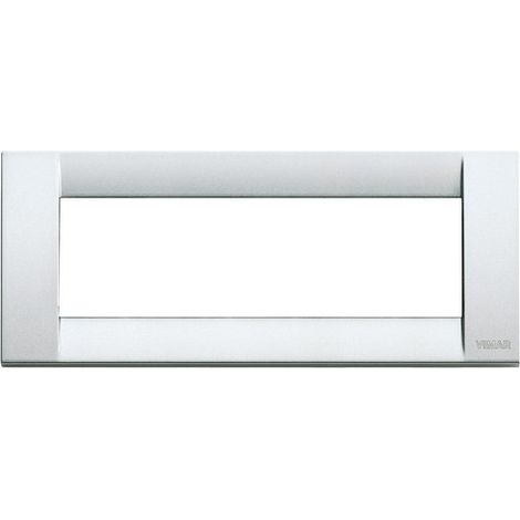 16736.21 Placa Clásica 6M Plata Metalizada Idea