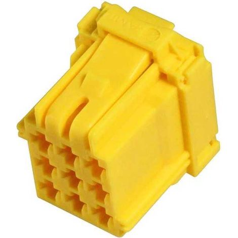 Connettore Serie MCP 2.8 Maschio 9 Vie Giallo