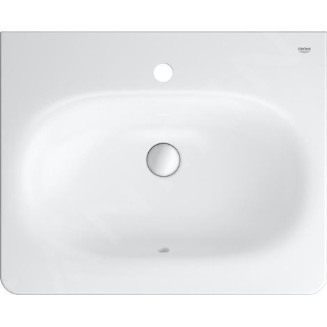 Grohe Essence - Lavabo avec trop-plein 600x485 mm, PureGuard, blanc alpin 3956500H (1/5)