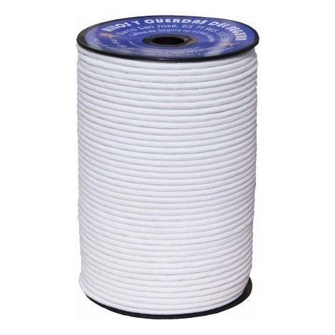 Cuerda Trenzada 06Mm Polietileno Blanco Hyc 200 Mt