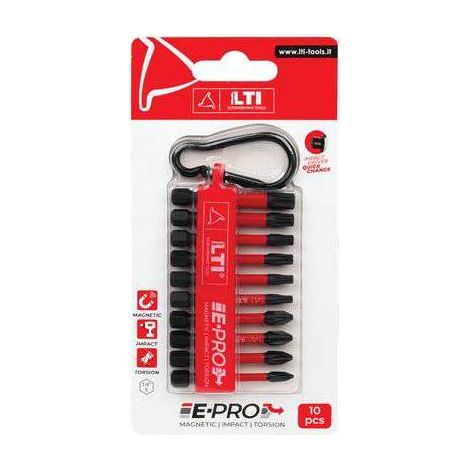 2,0 x INSERTI + MOSCHETTONE X AVVITATORE KRINO