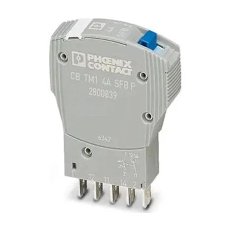 Phoenix contact 2800839 CB TM1 4A SFB P - Interruttore di protezione termomagnetico