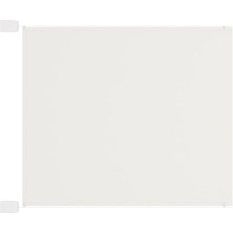 Auvent vertical, Brise-vue de balcon, Store vertical pour balcon et terrasse Blanc 140x420 cm Tissu oxford LKOWF26389 (1/5)