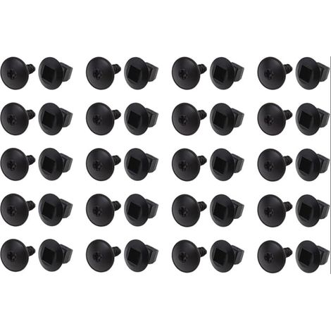 Vis Torx Pare-Chocs Cache-Moteur Clip de Passage de Roue N90775001 N90833801 Bora Golf CC Beetle A2 A4 A6 A8 Altea Leon (1/5)