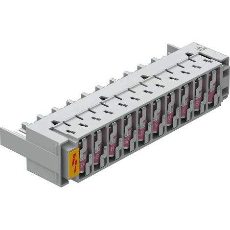 OBO Bettermann Magasin de protection de base 10 paires doubles pour LSA Plus 180V, 5084020 (1/2)