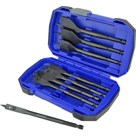 FAITHFULL Flat Bit Set 8 Piece 10-38Mm (1/2)