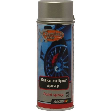 PEINTURE ETRIER DE FREIN ARGENT BRILLANT AEROSOL 400ML MOTIP