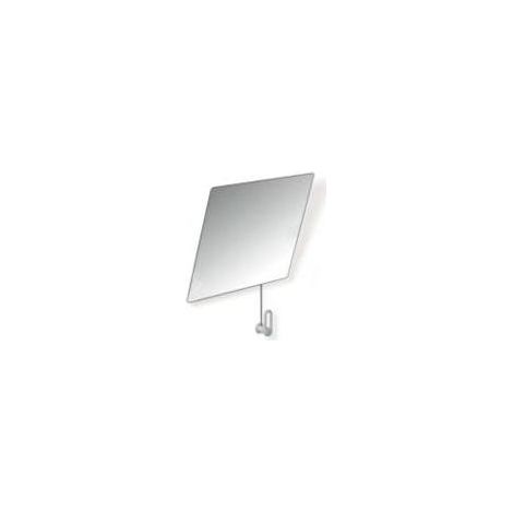 HEWI Kippspiegel Serie 801 mit Seilumlenkung B 600mm H 540mm reinweiß