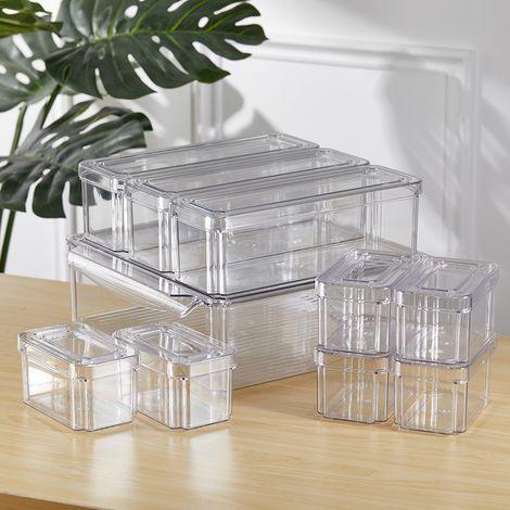 Set of 10 Fridge Storage Containers (1/5)
