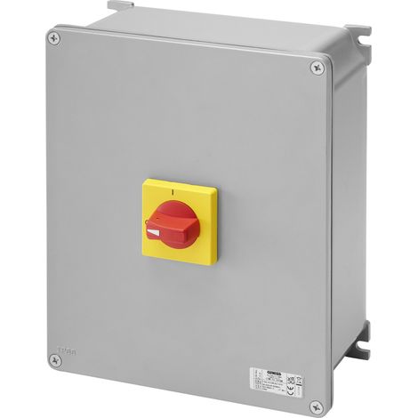 INTER-SECTIONNEUR MÉTAL 63A 6P URGENCE GEWISS GW70745M
