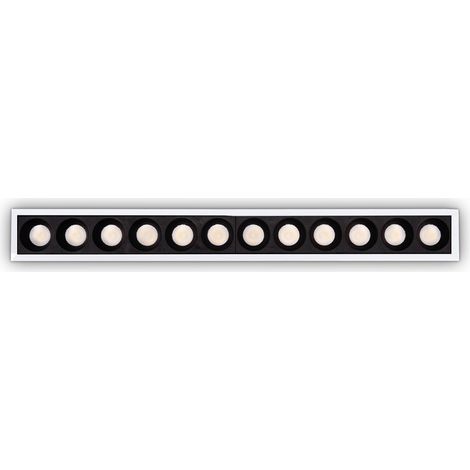 Faretto Incasso Contemporaneo Lika Alluminio Bianco Led 10W 3000K Ip20