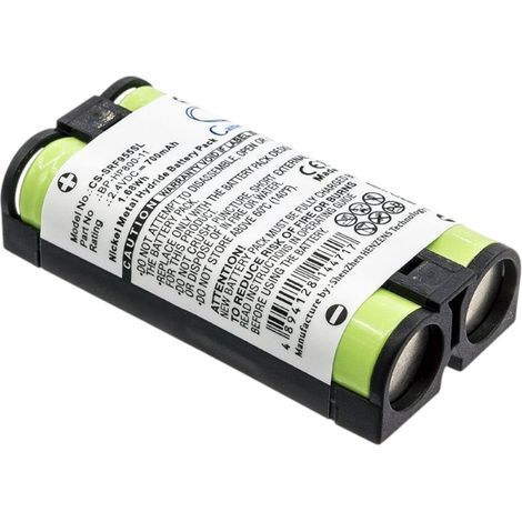 ACCU 2,4V-700MAH COMPATIBLE POUR CASQUE SONY POUR TV AUDIO TELEPHONIE ADAPTABLE SONY - R305216 (1/2)