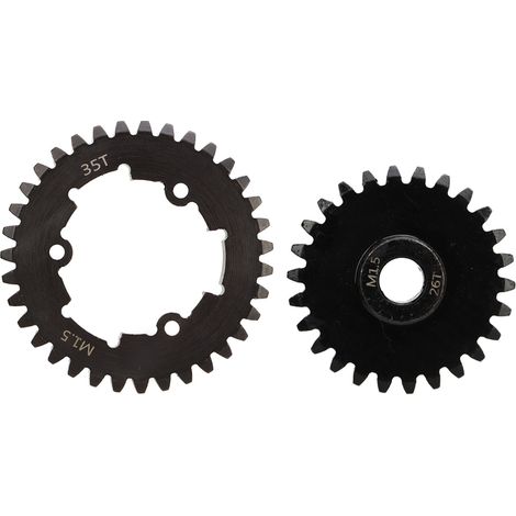 Pignon droit 35 dents en acier résistant à l'usure, finition soignée, M1.5, pour TRAXXAS 1/5 6S 26T (1/5)