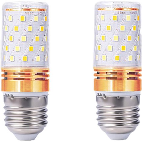 2 pièces, ampoule à vis E27 LED Edison, 12W blanc chaud 3000K, équivalent halogène 100W 120W, convient aux lampes de table, non dimmable (1/5)