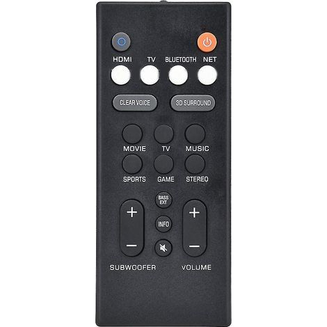 Télécommande de remplacement pour barre de son ATS-2090 - Accessoires pour télécommande (1/4)