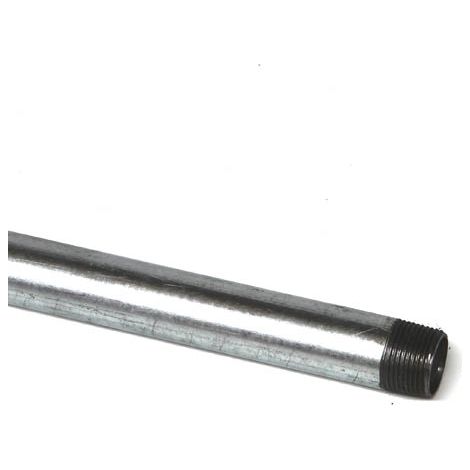 Virfollet – Raccord de robinetterie fonte galva mâle 3/4" – Longueur 1000mm – Raccord à visser pour installations sanitaires