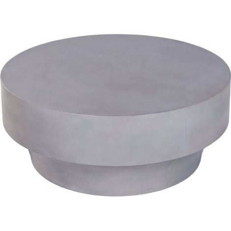 Mesa Centro Hormigon 91X91X38 Gris (1/4)
