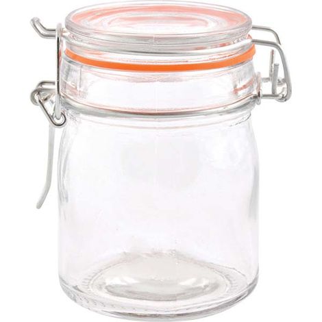 Set de 8 bocaux alimentaire - L 8,9 x l 6,7 xH 9,5 cm - Verre - Livraison gratuite (1/5)