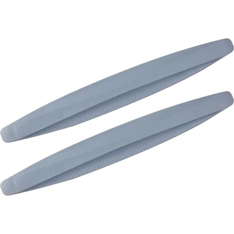 Protezione paraurti, resistente agli urti, facile installazione, 2 pezzi, grigio (1/2)